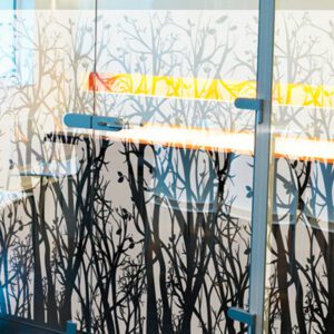 APL Pro - Film décoratif effet forêt