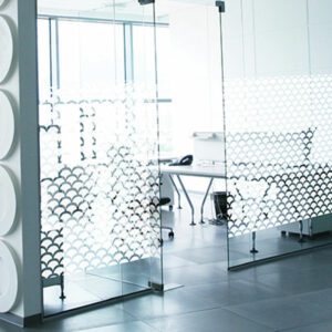 APL Pro - Film vitrage décoratif serpent blanc